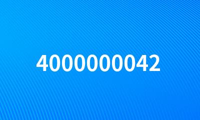 4000000042