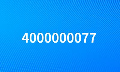 4000000077