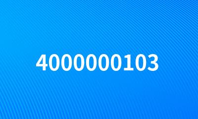 4000000103