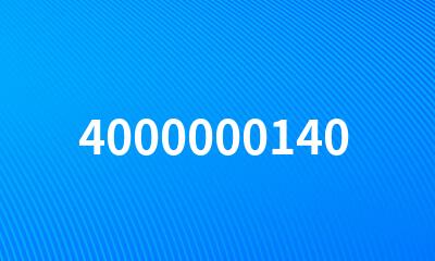 4000000140