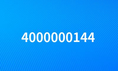 4000000144