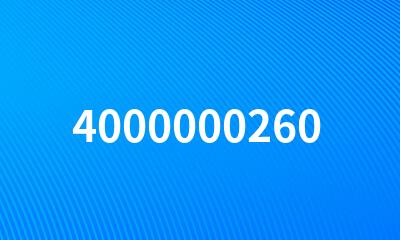 4000000260