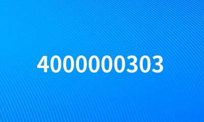 4000000303