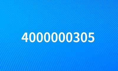 4000000305