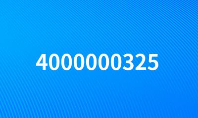 4000000325