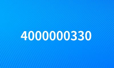 4000000330