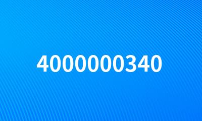 4000000340