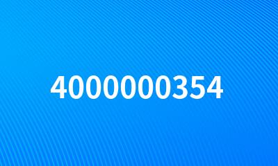 4000000354