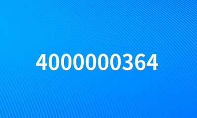 4000000364