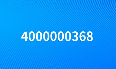 4000000368