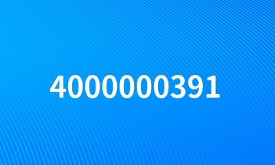 4000000391