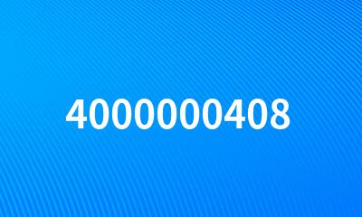 4000000408