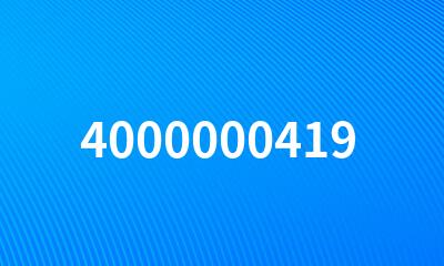 4000000419