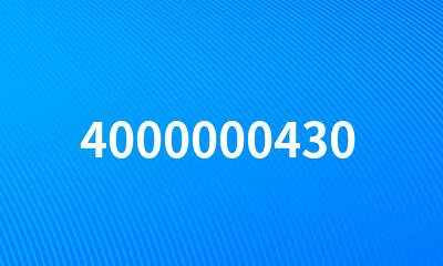 4000000430