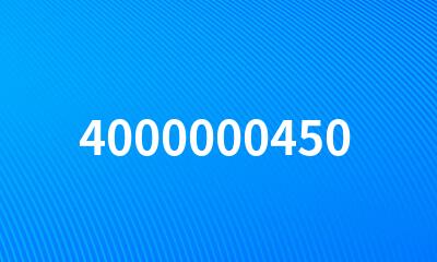 4000000450