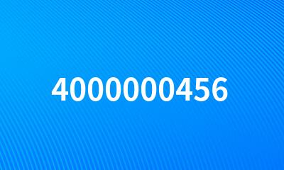 4000000456