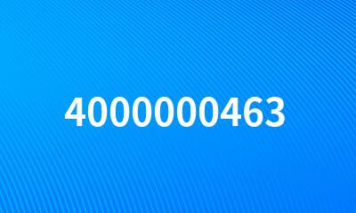 4000000463