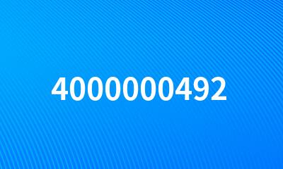 4000000492