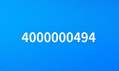 4000000494