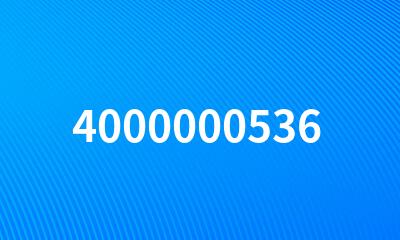 4000000536