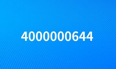 4000000644