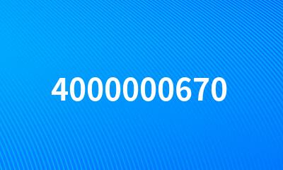 4000000670