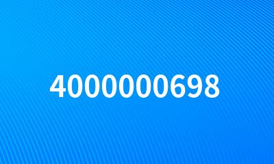 4000000698