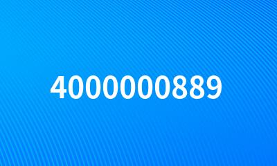 4000000889