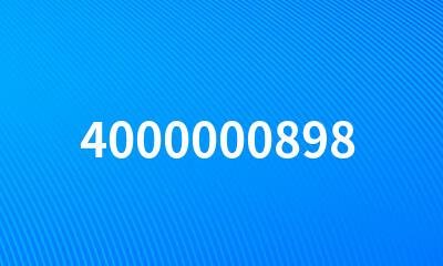 4000000898