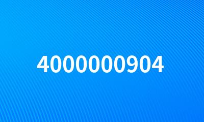 4000000904