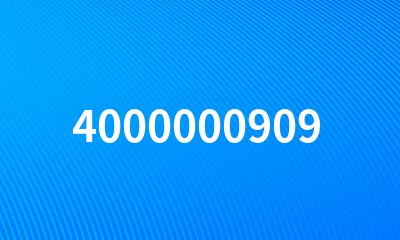 4000000909