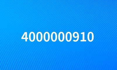 4000000910