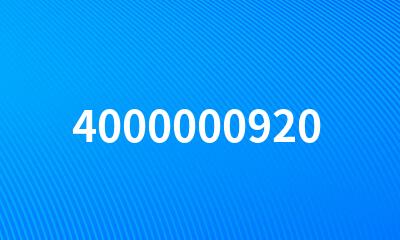 4000000920