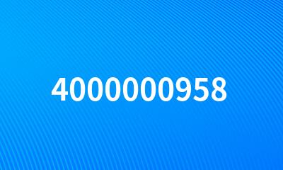 4000000958