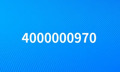 4000000970