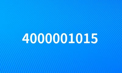 4000001015