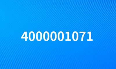 4000001071