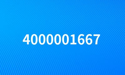 4000001667