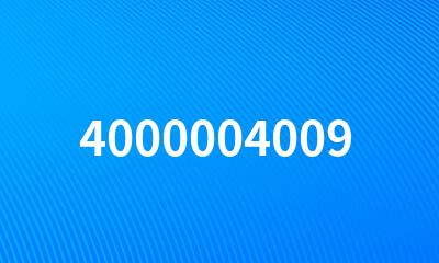 4000004009