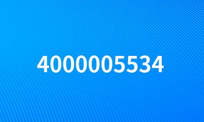 4000005534