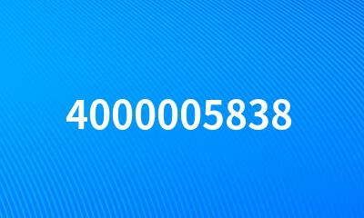 4000005838