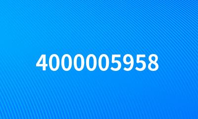 4000005958