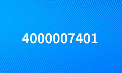 4000007401