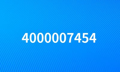 4000007454