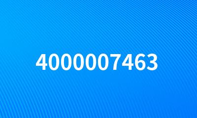 4000007463