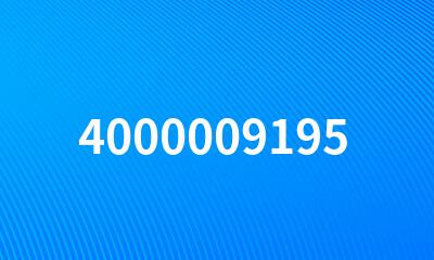 4000009195