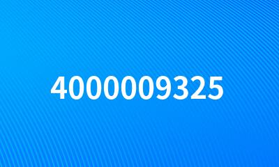 4000009325