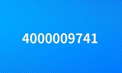 4000009741