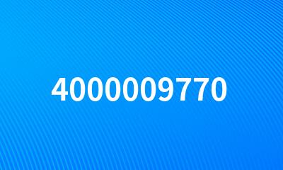 4000009770