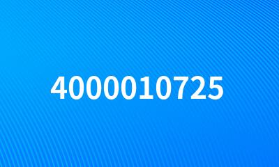 4000010725